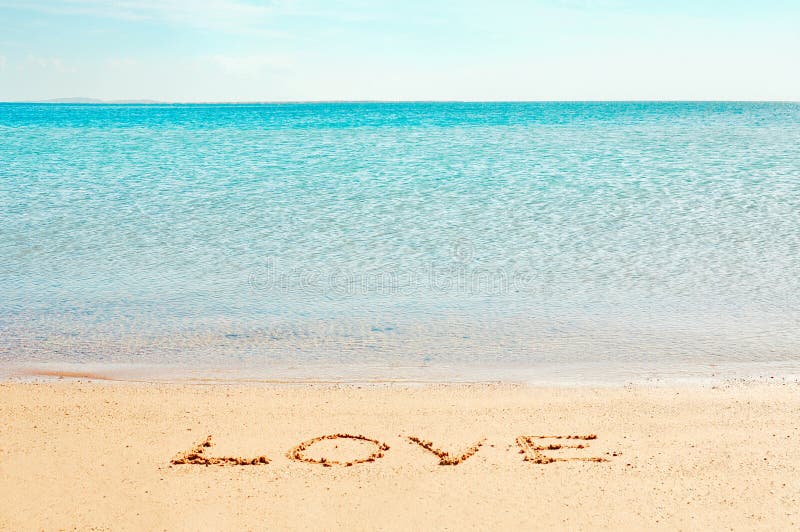 Mot de « amour » images stock Mot de « amour » images stock